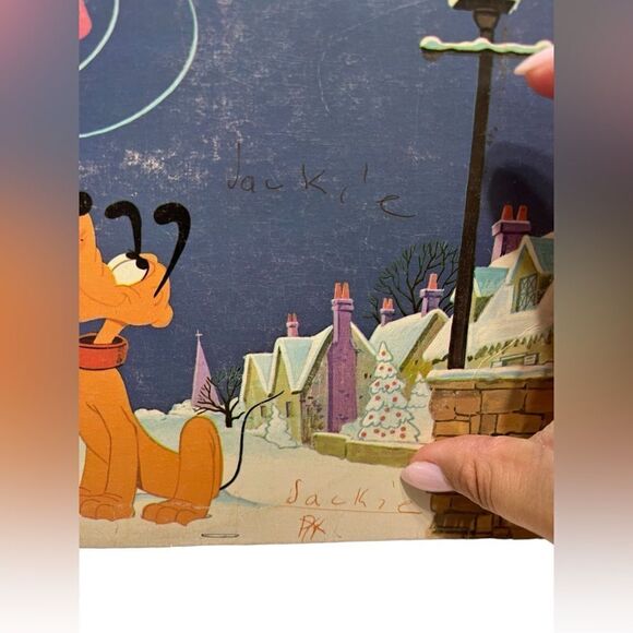 VINTAGE RARE WALT DISNEY CHRISTMAS CAROLS FROM ALL OF US TO ALL OF YOU VINYL - Picture 5 of 10